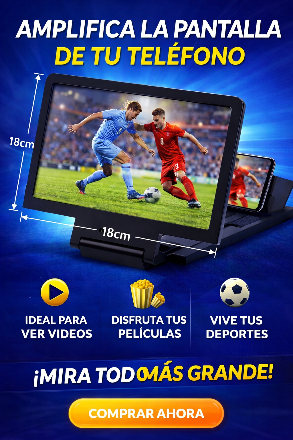 Amplificador de pantalla 3D